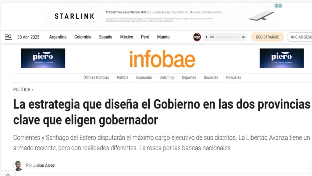 📍La Libertad Avanza en Santiago del Estero: cuando la marca nacional no&nbsp;alcanza