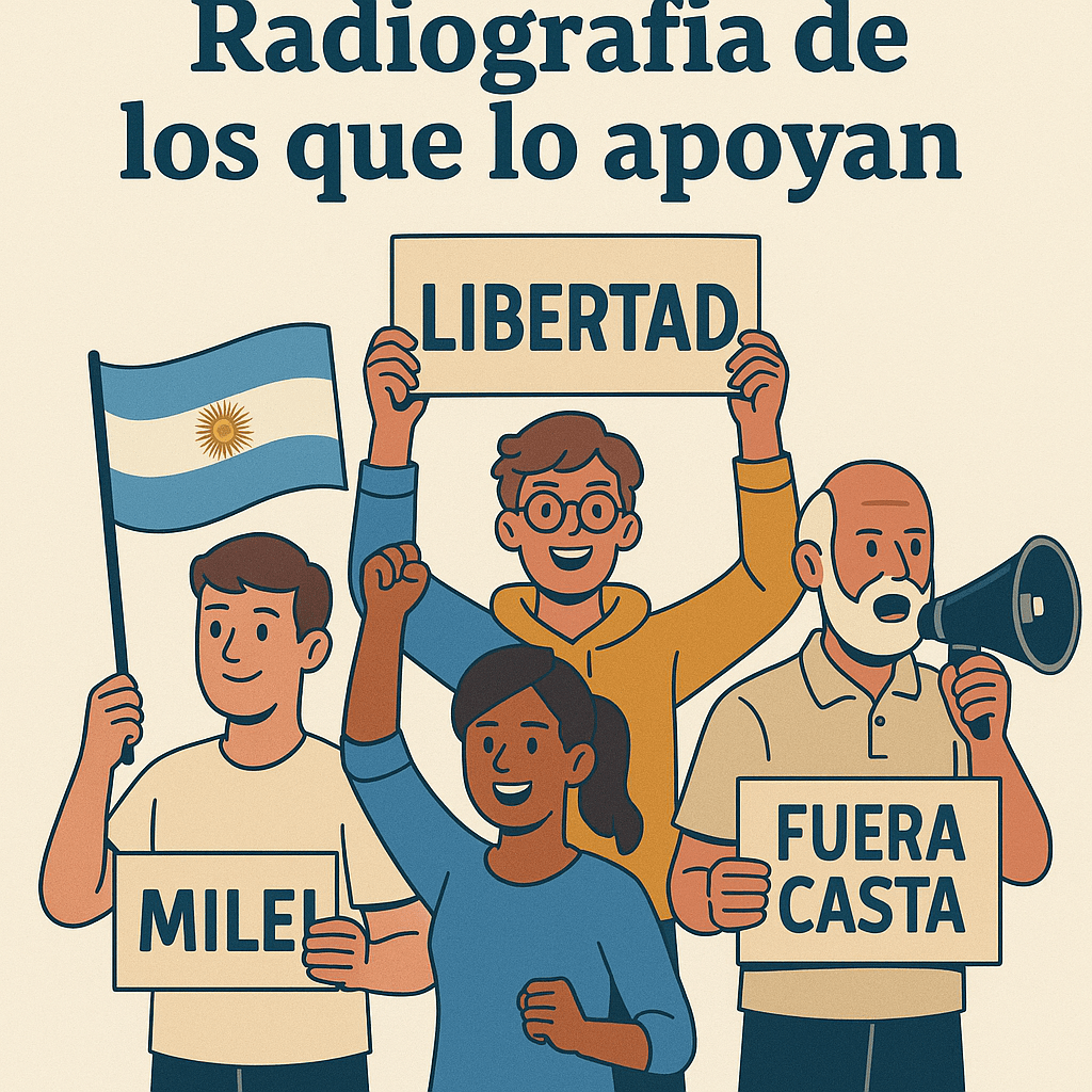 🧠 ¿Se le está achicando la base de apoyo a Javier&nbsp;Milei?